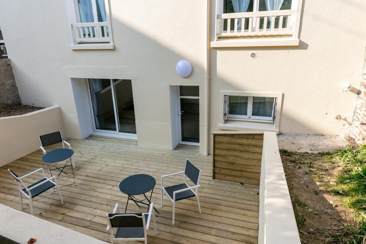 La Belle Poule : Chambre Spacieuse Avec Sdb Privative, Cuisine Et Salon Partages, Terrasse, Proche Facs Et Centre ブレスト エクステリア 写真